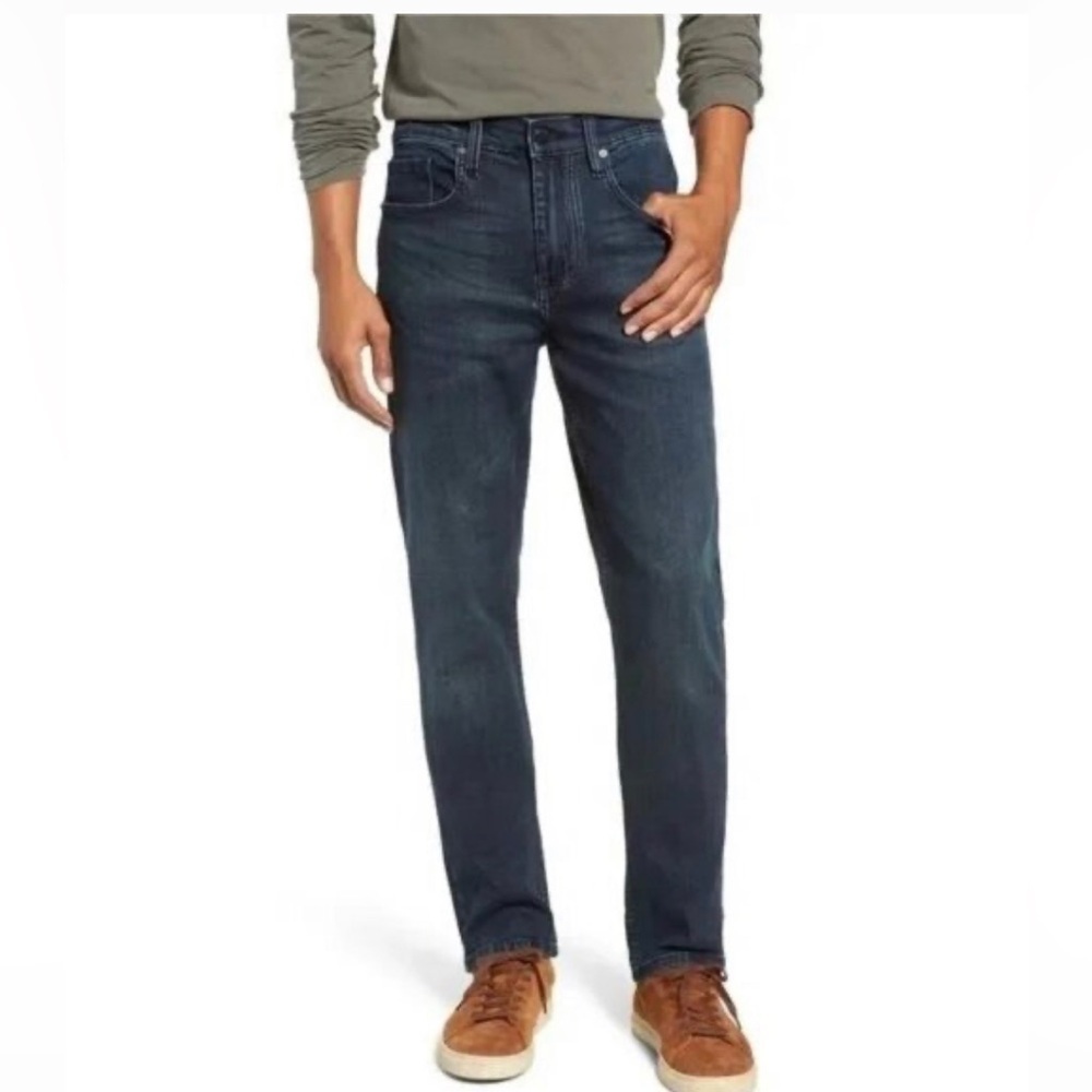 BlankNYC Stanton Straight Fit Jeans Dark Wash NWT 32” Waist 32” Inseam 32x32